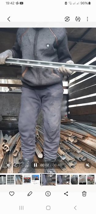 Șpalieri de beton și Șpalieri zincați  adică metalici