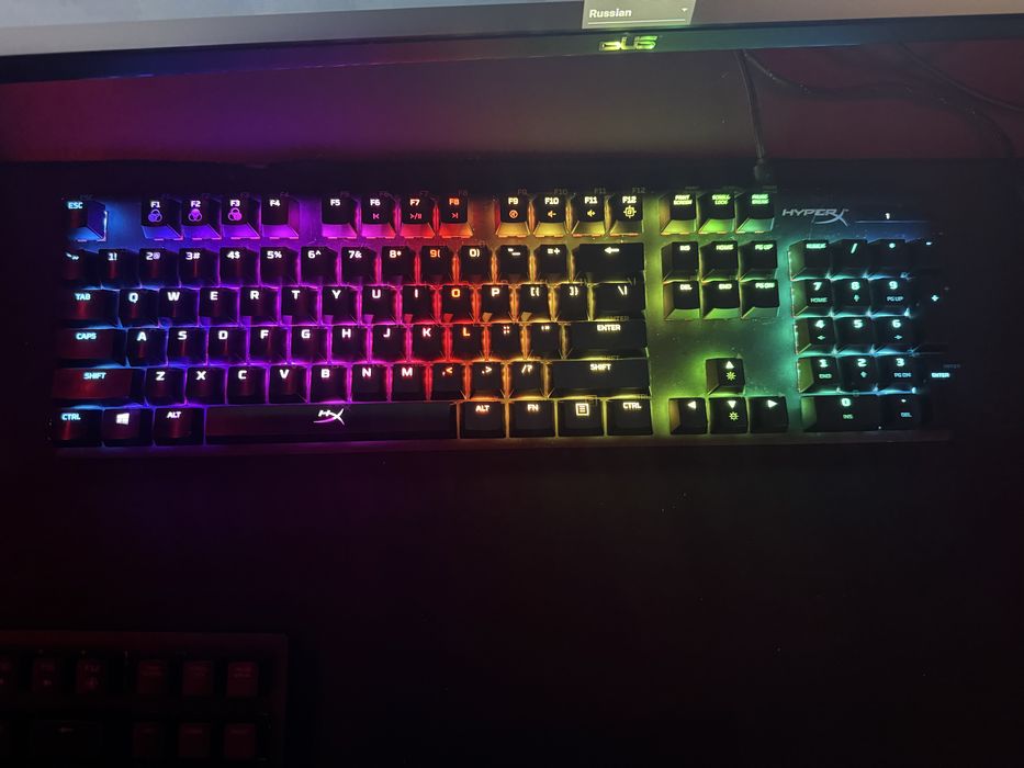 Клавиатура Hyperx alloy origins red switch