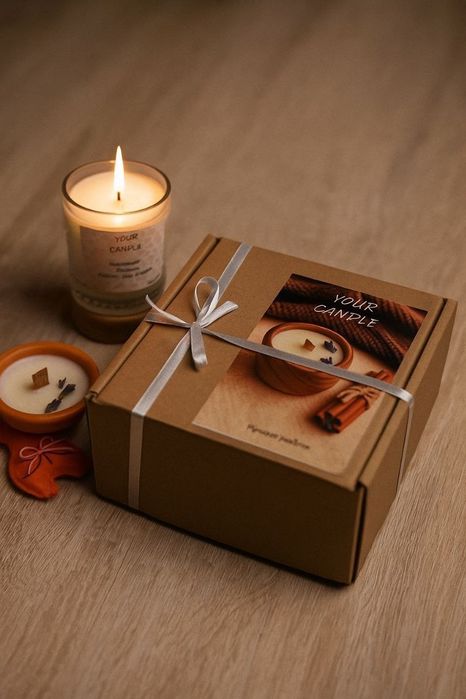 Your candle Соевый воск Ручная работа 

Новинка — свеча с ароматом орх