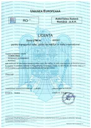 Manager transport marfa, persoane, alternativ si copii conforme