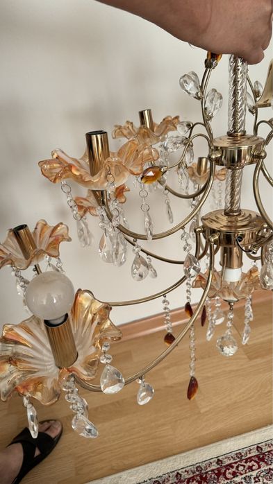 Люстра хрустальная