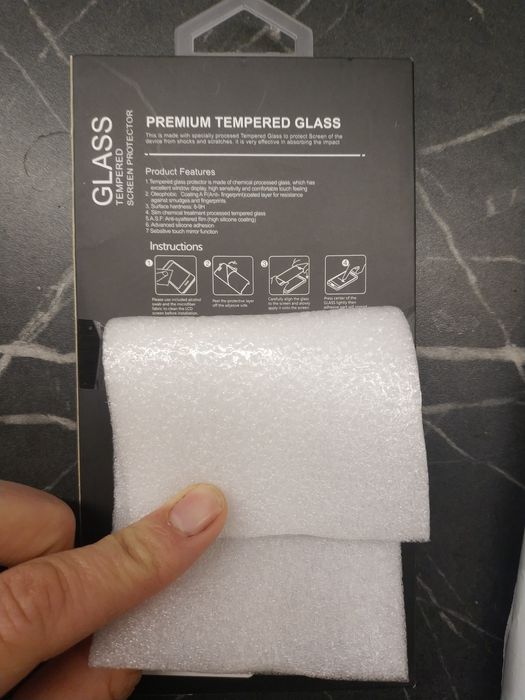 Стъклен протектор за Samsung galaxy a22 4G black