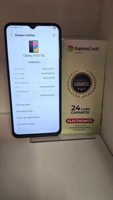 Telefon Samsung M33 5G ( Ag 29 Siraj ) B33759/ Garantie 2 Ani !!