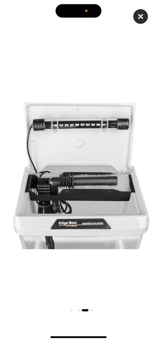 Vând acvariu german Kruger Meier de 7 litri.