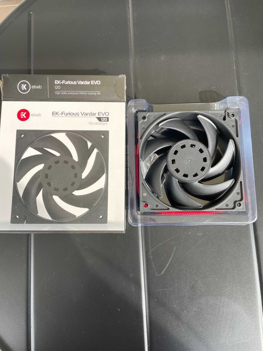 Ventilator EK-Furious Vardar EVO 120mm PWM set de 3