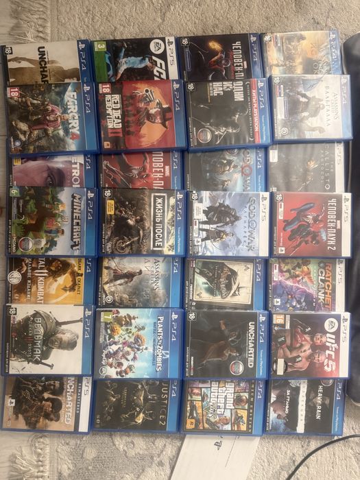 Диски на ps4, ps5