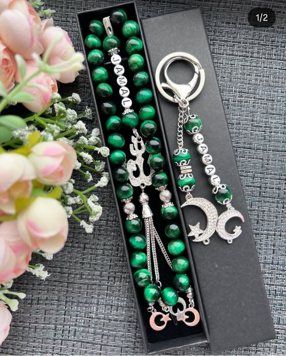 Тасбих/Таспих ручной работы из натуральных камней(четки)