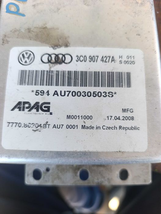 Модул, контролер  скорости Пасат 06 - 10г. / VW Passat 2.0TDI DSG  - 3C0907427A