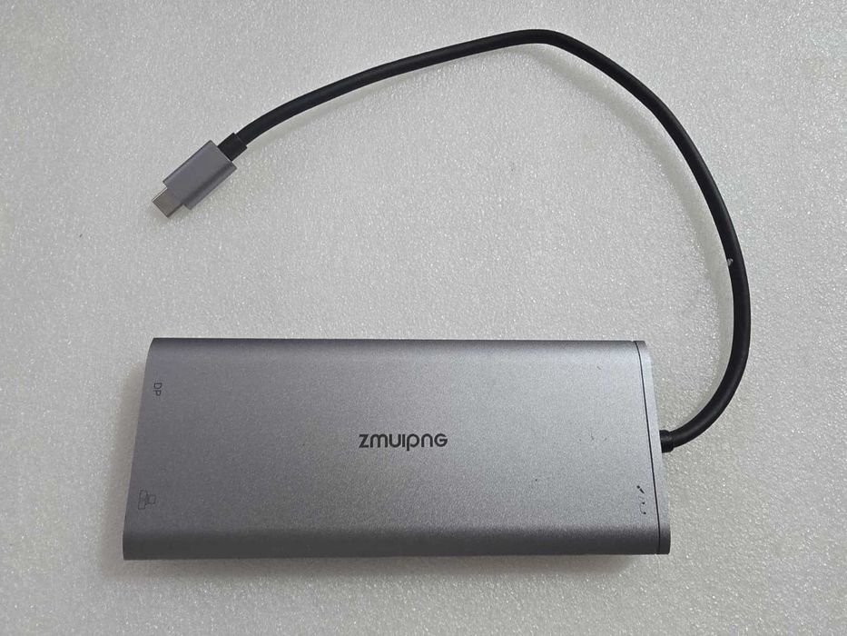 Docking Station hub USB-C 14 in 1 Zmuipng ZM038 Dual HDMI 4K DisplayPort VGA Gigabit Ethernet