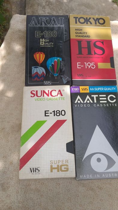Casete video 10 bucăți