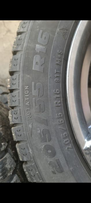 Прдам диски с шинами на Р 16 диаметр