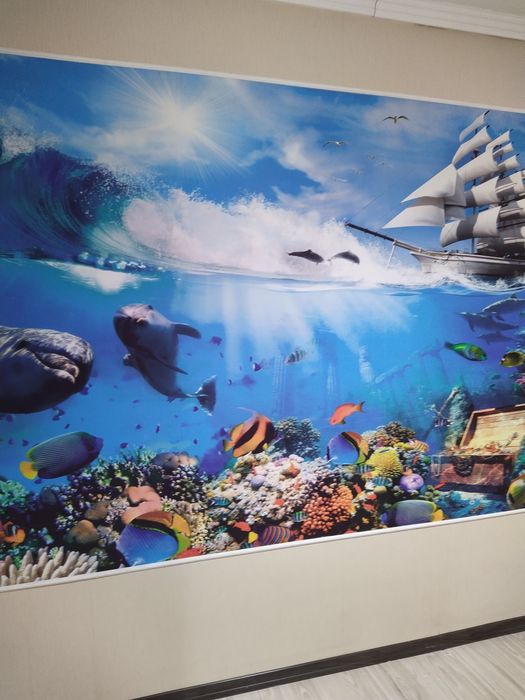 Обои галтели эмульсия