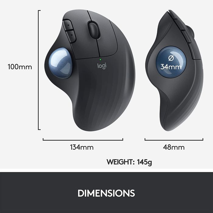 Mouse Logitech wireless Ergo M575 Sigilat !