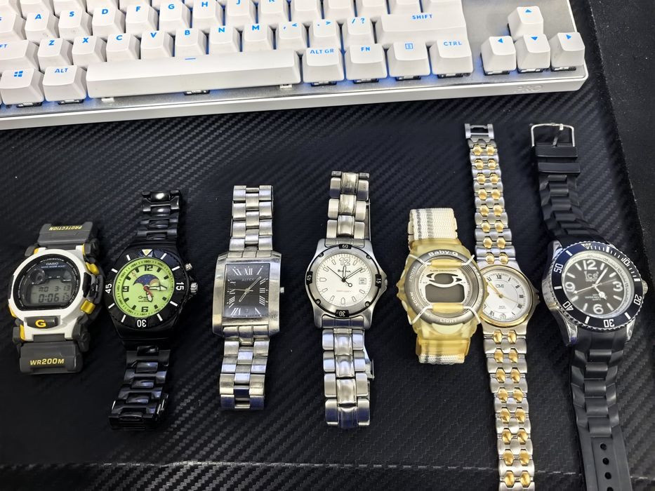 VINTAGE Часовници Alfex Bulova Baby G