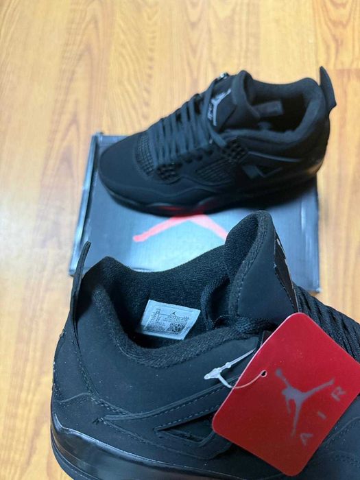#PREDARE PERSONALA# Nike Air Jordan 4 Black Cat Editie Limitata NOU