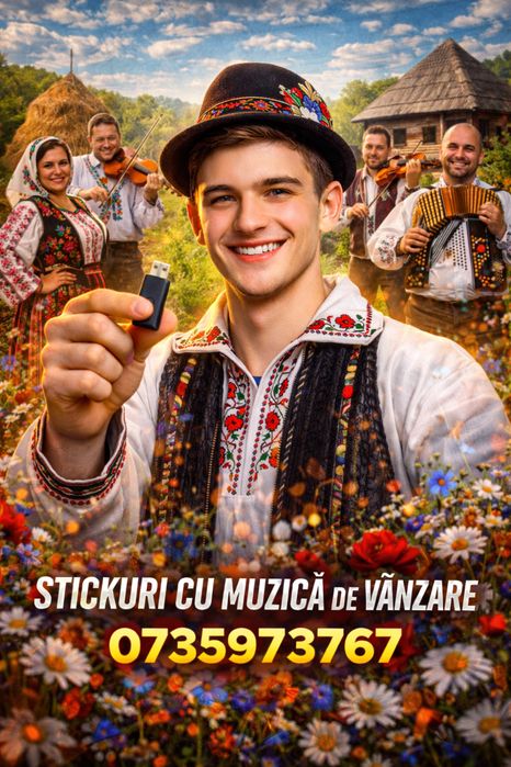 Realizez orice tip de muzica pe stick & card  penreu dvs!