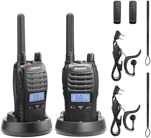 BAOFENG BF-88ST Pro PMR446 pachet 4 statii walkie talkie raza 3 km
