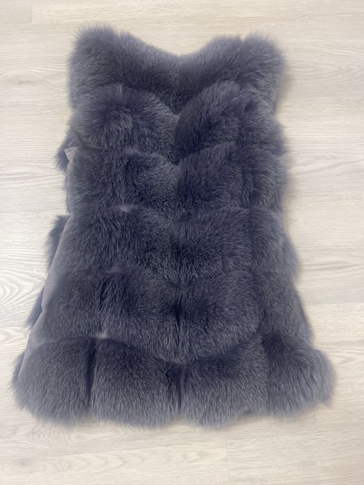 Vesta blana vulpe argintie