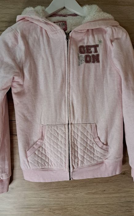 Зимен суичър в розово