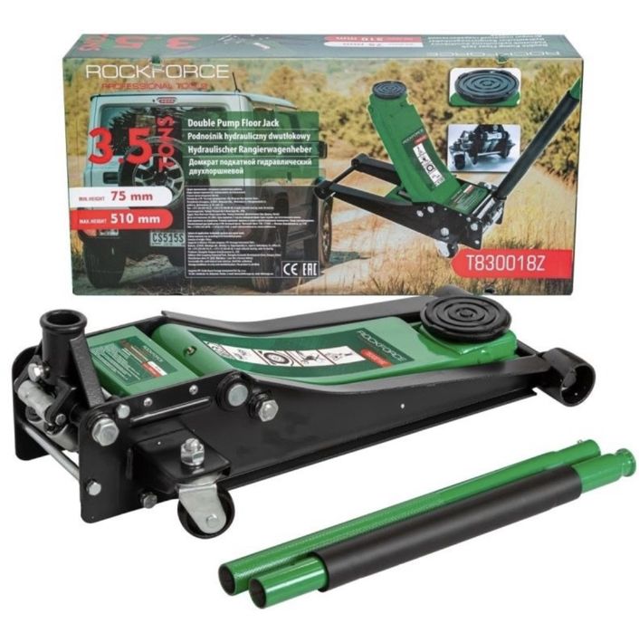 Хидравличен крик 3.5 т 75мм510мм RockForce