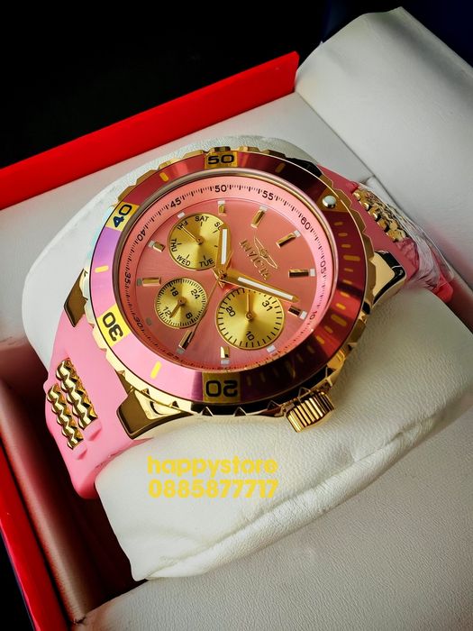 INVICTA Pink Lady 38 mm, Инвикта нов дамски часовник