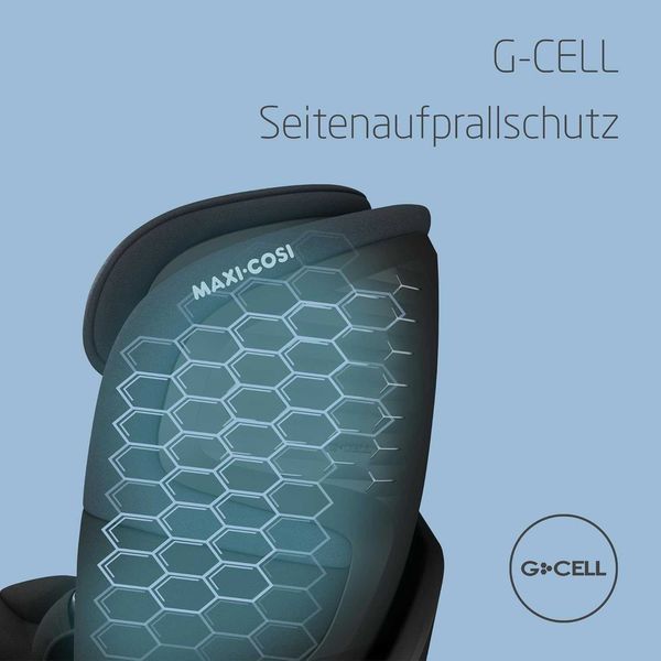 Детско Столче за Кола Maxi Cosi Emerald 360 S, i-Size, 2 години Гаранция, 0-36 кг, 360 Ротационна Система, G-CELL, Черно или Сиво, Ново