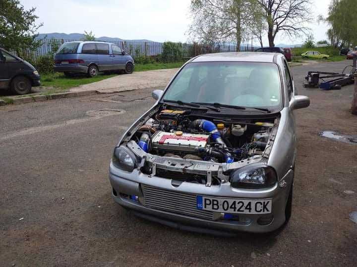 Опел Корса Б гси 2.0турбо ц20лет c20let 470кс на части