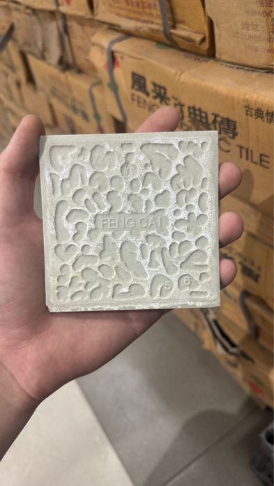 Керамическая плитка 10×10 см FENGCAI Rustic Tile |новая|