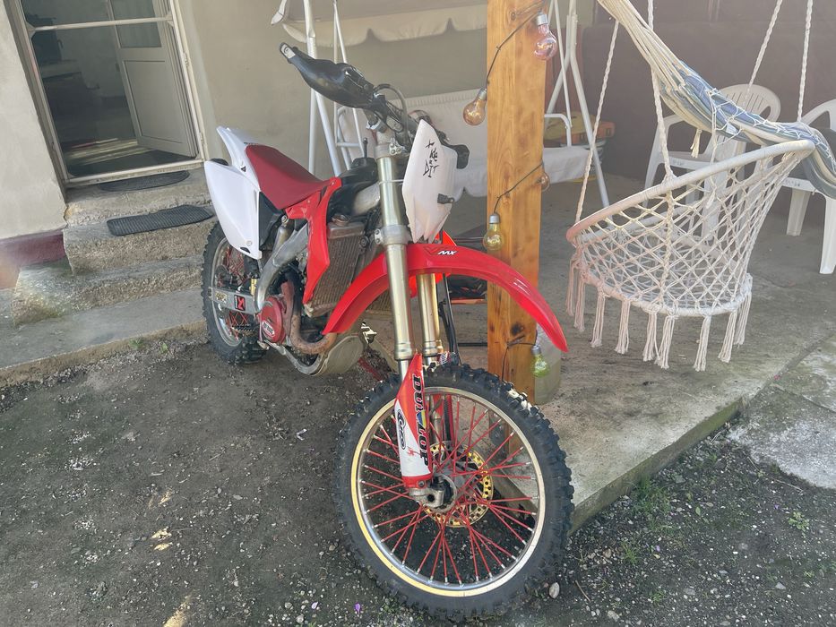 Honda CRF 450X 2007 (pornire la buton) (schimb cu Honda CBR, Suzuki 650S, Kawasaki Ninja)