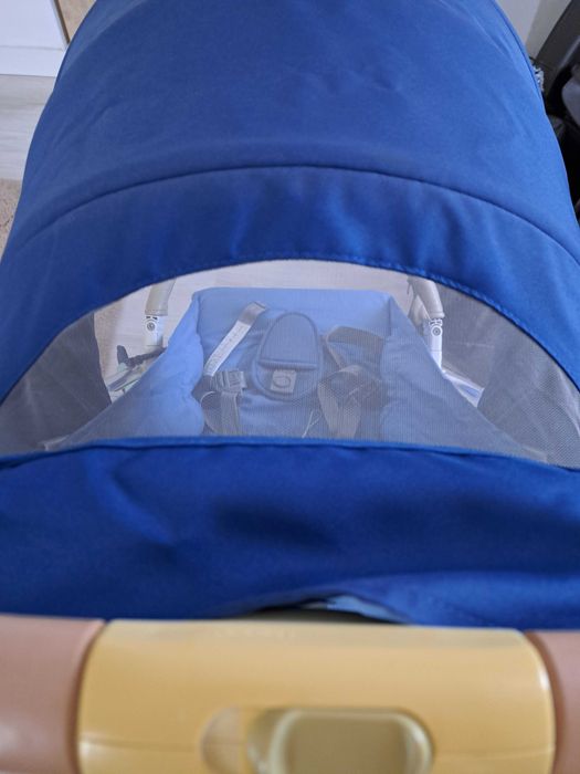 Carucior Bebumi cu lumini de noapte Spotlight Blue