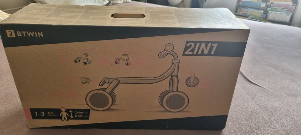 Колело 2в1 за деца до 3 години