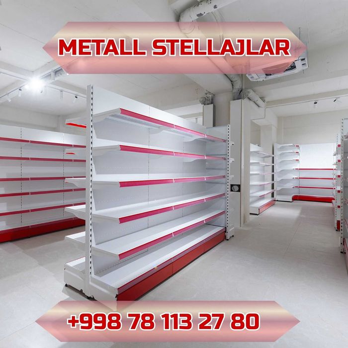 Стеллаж металлический сборный, konstruktiv metall stellajlar
