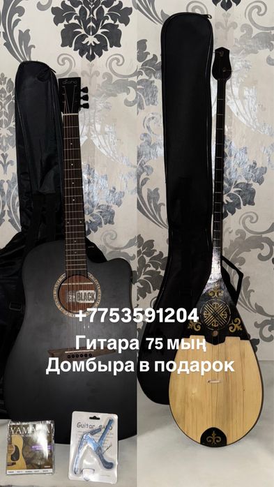 Гитара плюс домбра
