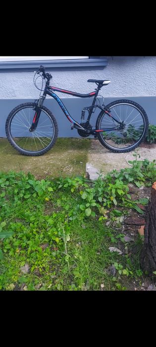 Bicicleta x-fact full suspension