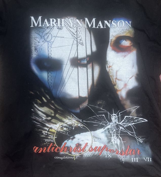 футболка marylyn mansos MM