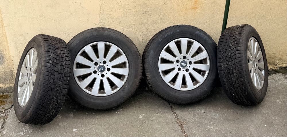 JANTE aliaj + ANVELOPE iarnă R16 – aproape noi – GATA DE MONTAT!
