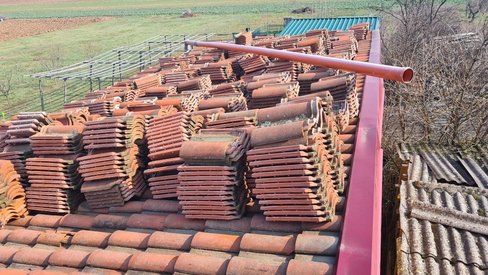 Vând țigle ceramice model portughez Siceram