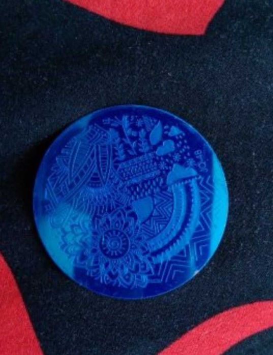 Щампа - печат за нокти 5 броя + печат-8 лв.