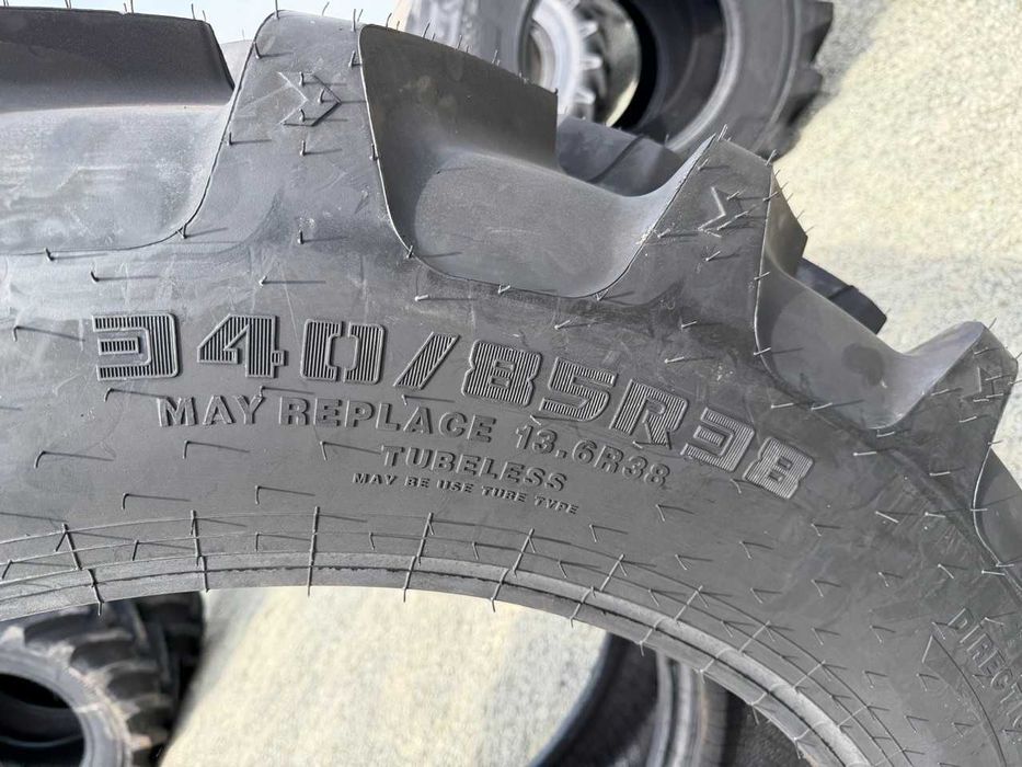Anvelope noi 340/85 R38 Cauciucuri marca CEAT pentru tractor RADIALE