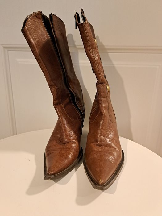 Vând cizme piele Jackal, 36