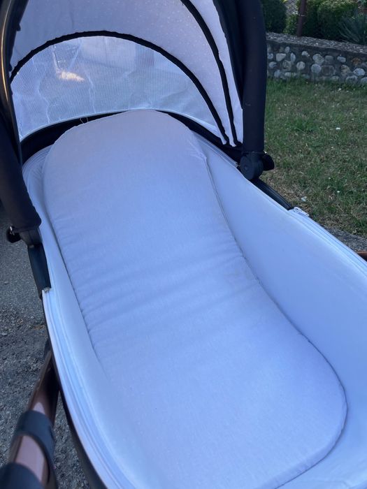 Комбинирана количка Baby Active Mommy Glossy 2в1 Black Rose Gold Limit