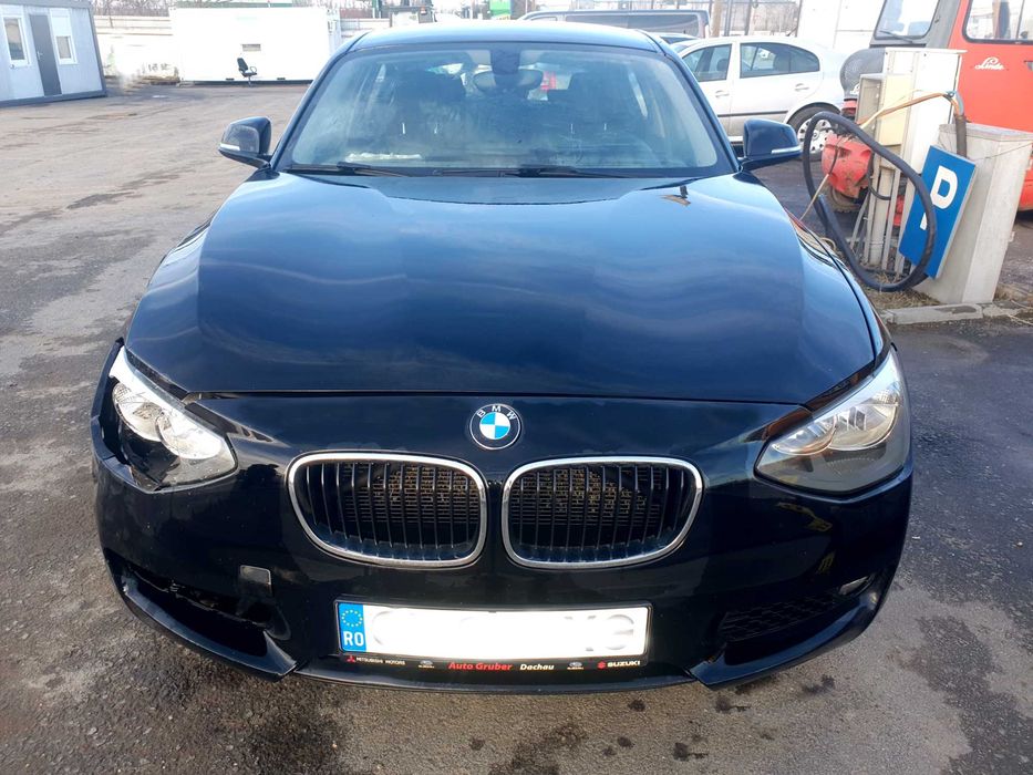 BMW 116D, cutie manuala, fabricatie 2014, AC, inmatriculat RO, AVARIAT