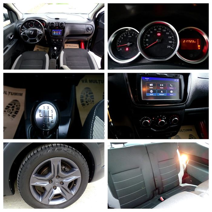 Dacia Lodgy stepway 7 locuri ‼️1.5 diesel ‼️6 trepte‼️110cp ‼️2018‼️euro 6