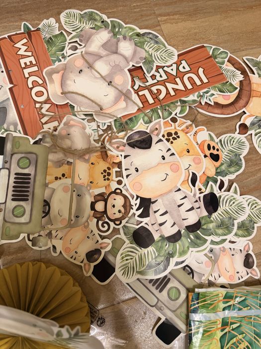 Украса Джунгла за детски рожден ден