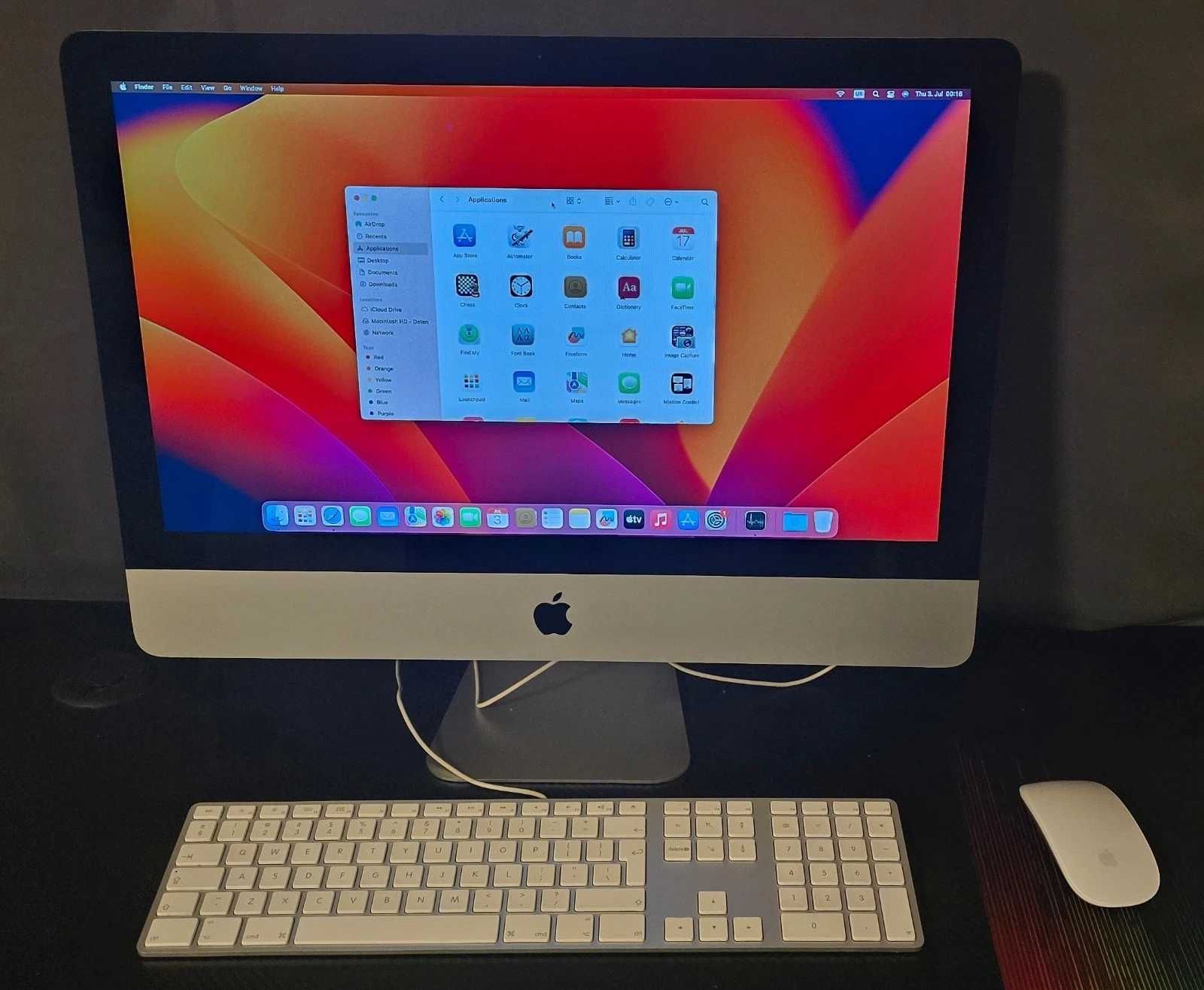 Apple 21.5インチiMac late2013 Apple iMac 21.5 inch 2013, Intel Quad-Core i5 2.9 GHz, 8