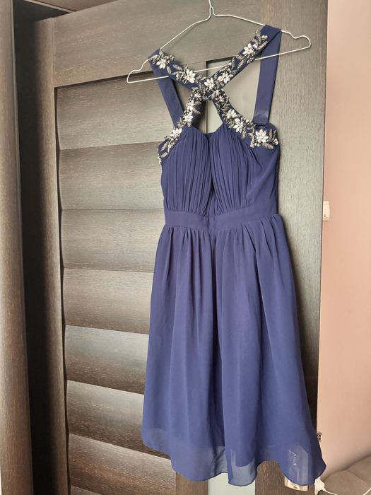 Rochie ocazie albastru inchis