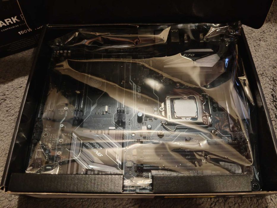 ASUS Z170 PRO GAMING AURA + Intel Core i7-7700K + Охладител be quiet! Dark Rock 3