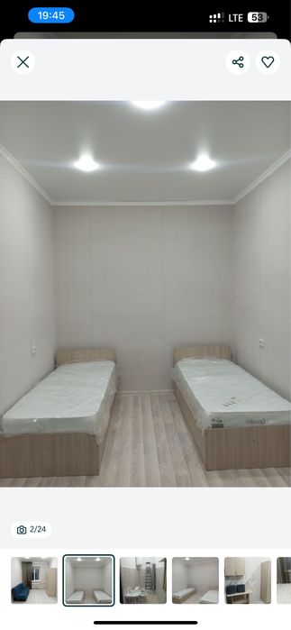 Слам общежитие 1 и 2 х комнатные