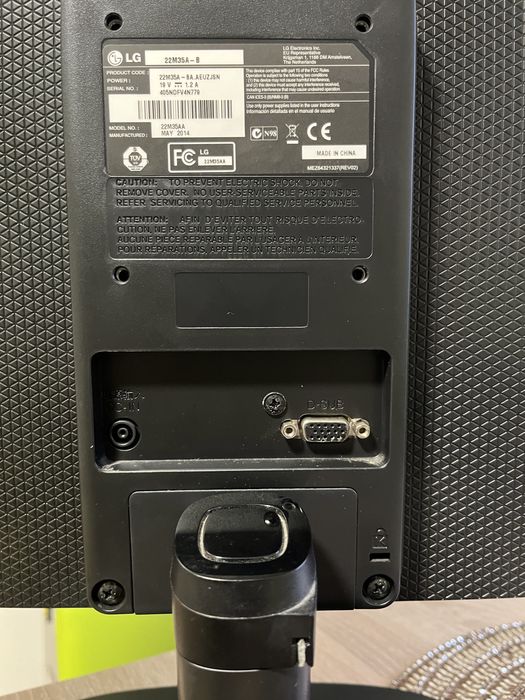 Monitor led LG 21.5 inch