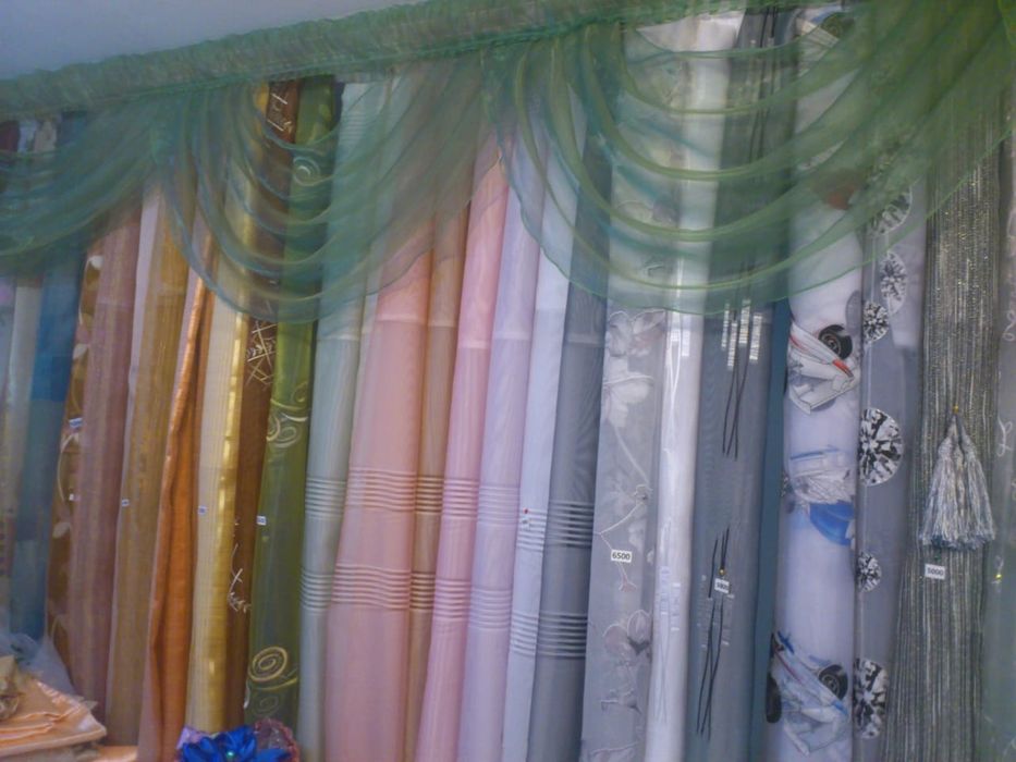 Ткань для штор. Тюль.